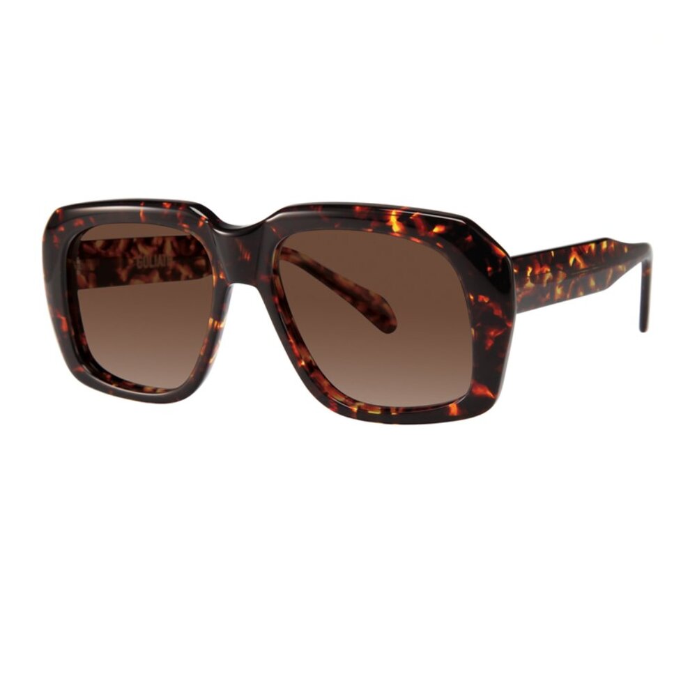 Goliath II ULTRA Sunglasses Sun Glasses Full Rim Square Vintage Casino 62mm Tort